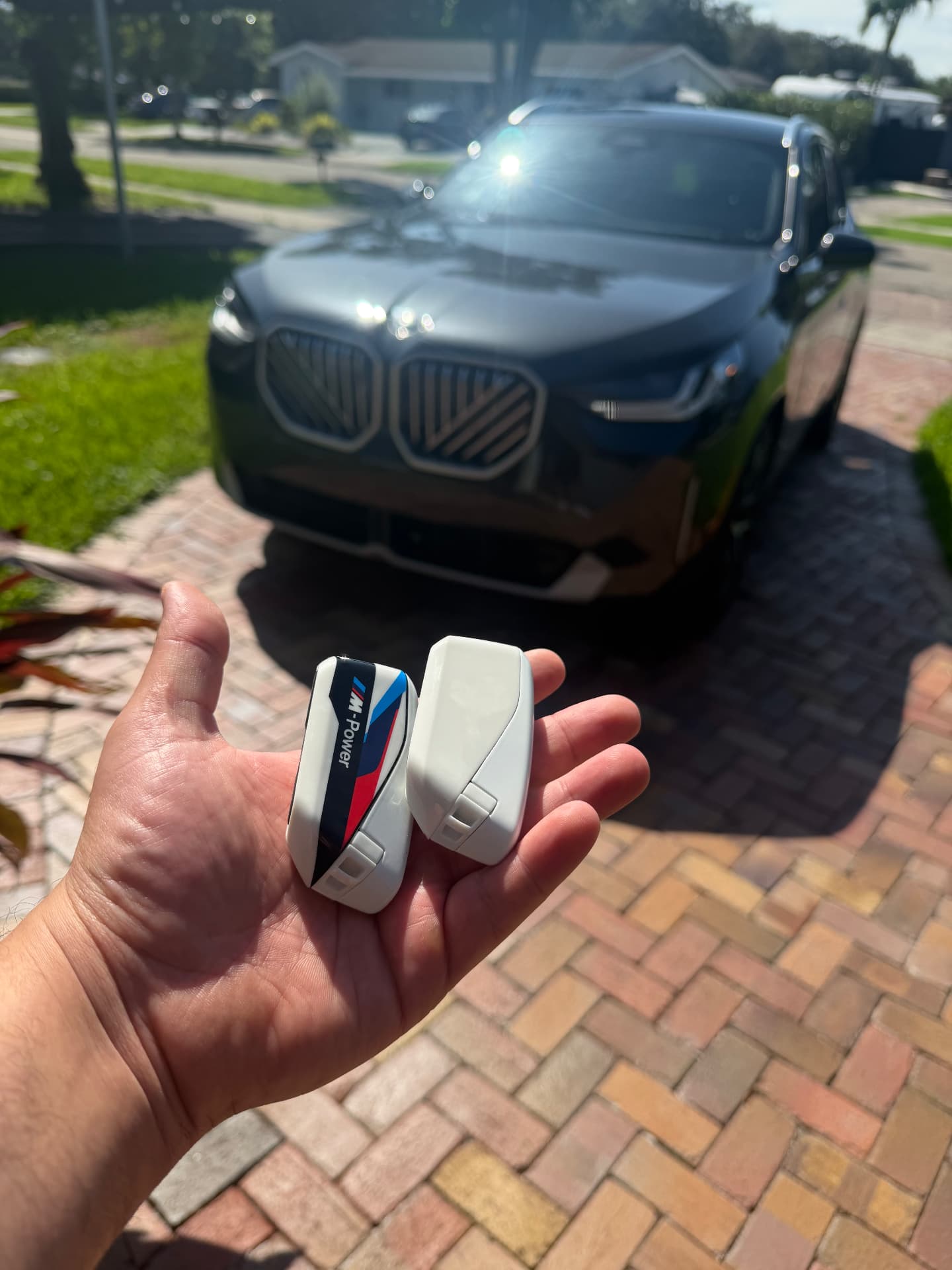 Freshly programmed BMW smart keys